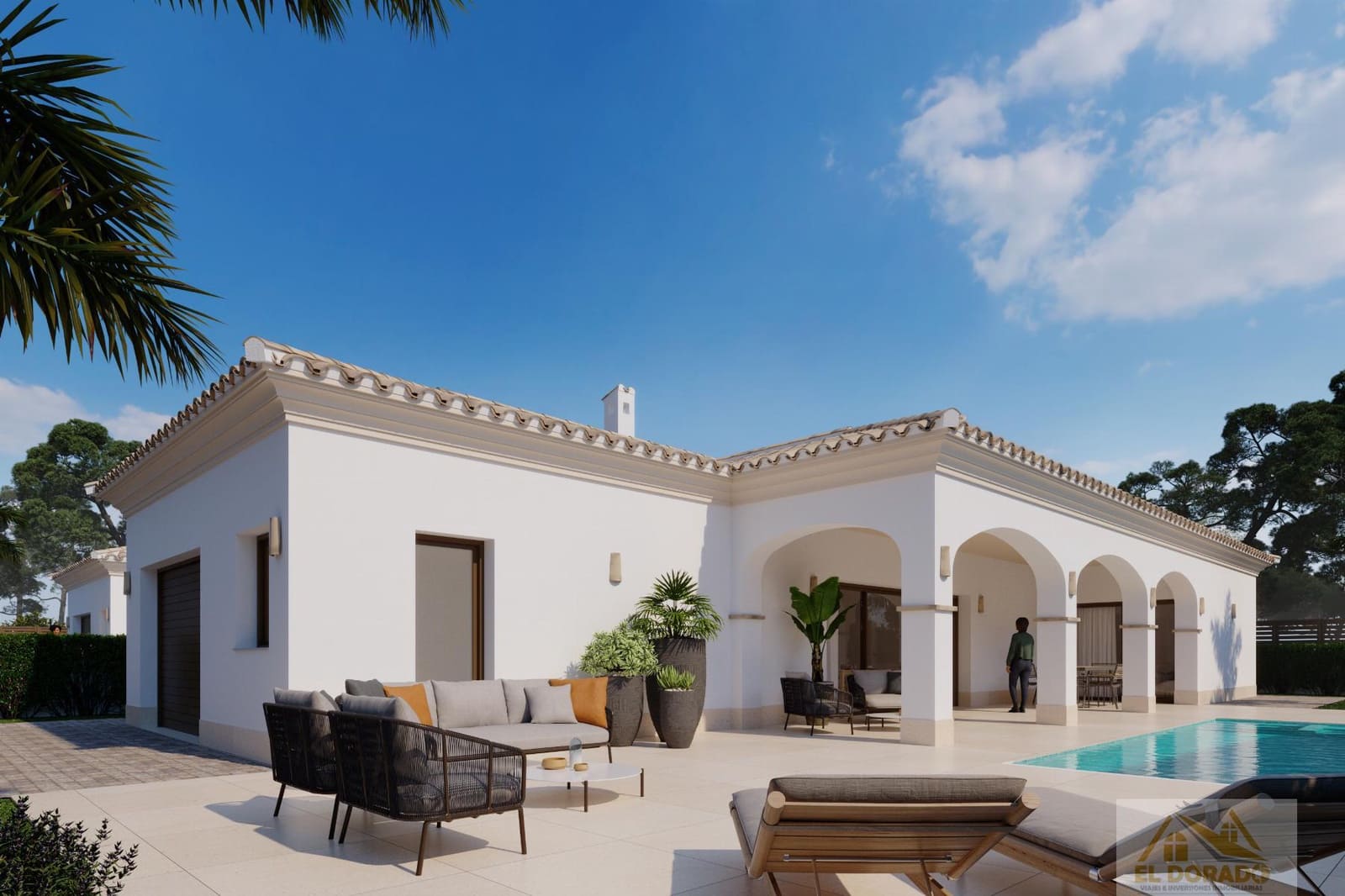3 soverom Villa til salgs i San Pedro del Pinatar med svømmebasseng garasje - € 819 950 (Ref: 9833990)