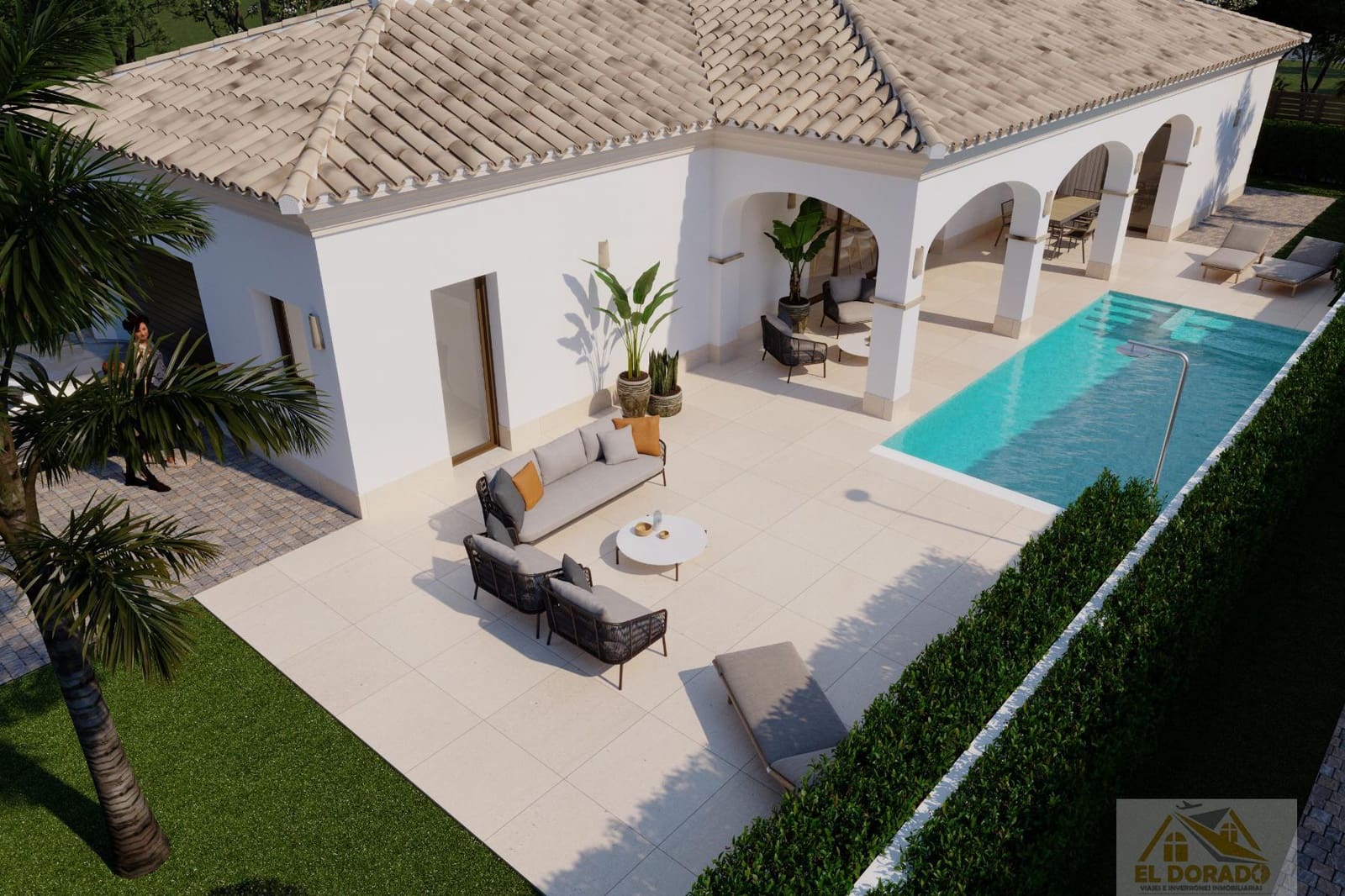 3 soverom Villa til salgs i San Pedro del Pinatar med svømmebasseng garasje - € 819 950 (Ref: 9833990)