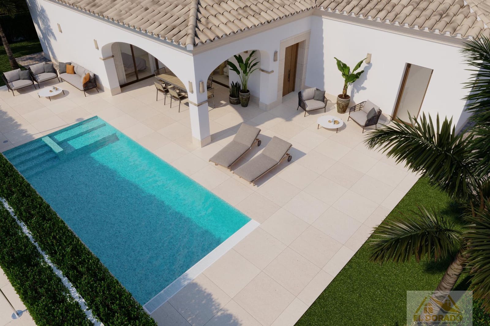 3 soverom Villa til salgs i San Pedro del Pinatar med svømmebasseng garasje - € 819 950 (Ref: 9833990)