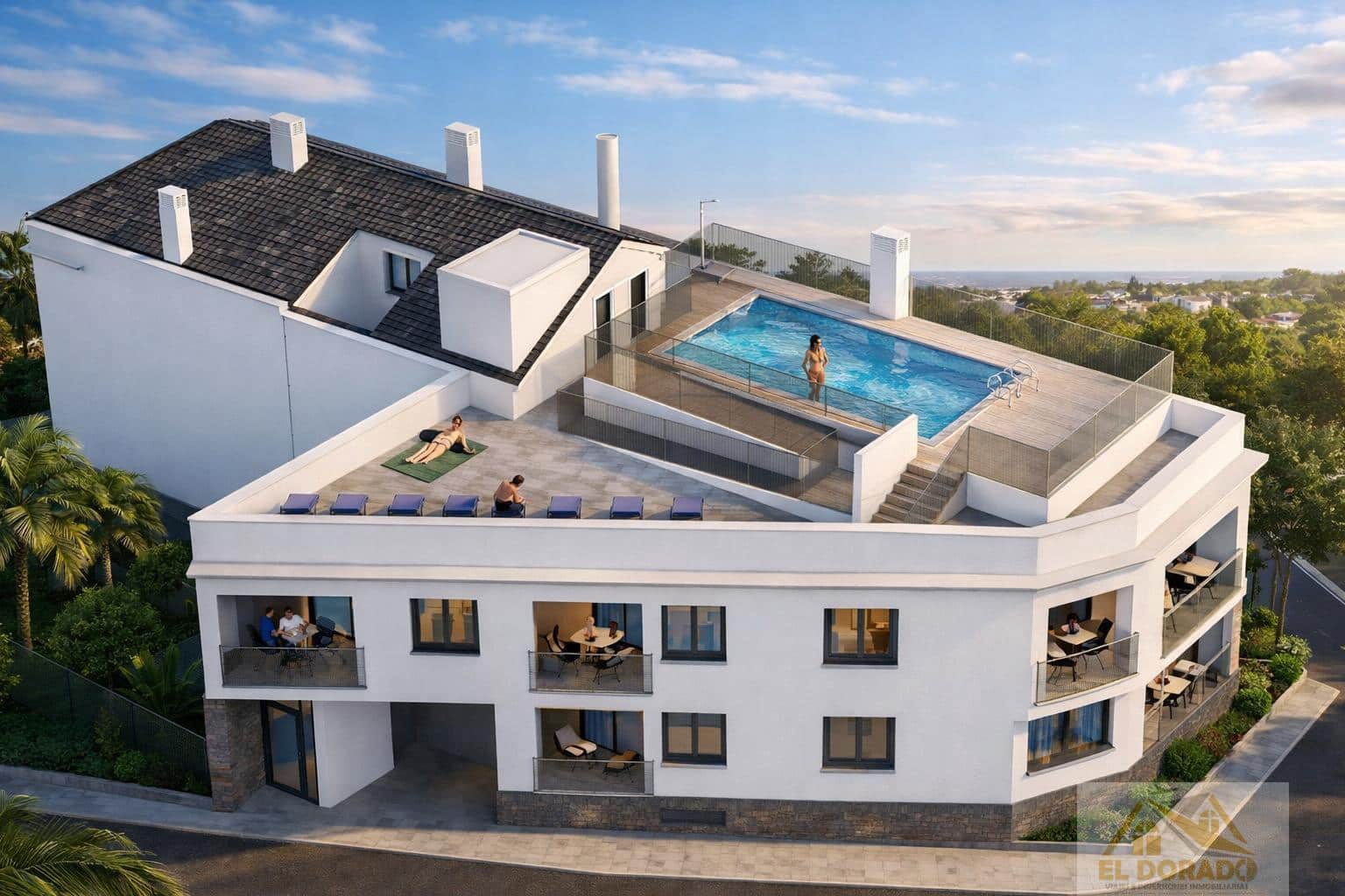 2 sypialnia Apartament na sprzedaż w Lo Pagan z basenem - 351 425 € (Ref: 9833991)
