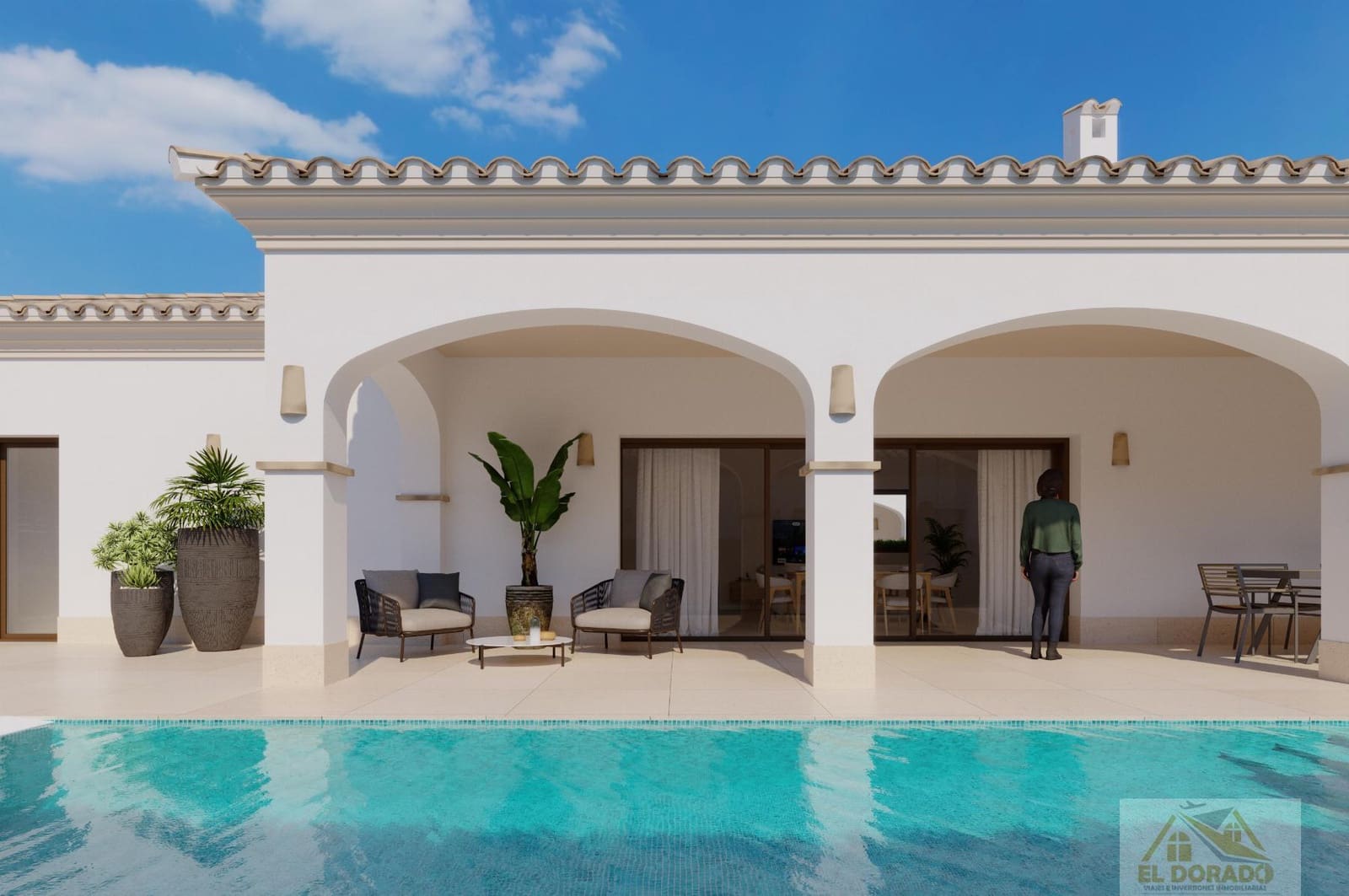 3 soverom Villa til salgs i San Pedro del Pinatar med svømmebasseng garasje - € 819 950 (Ref: 9833992)