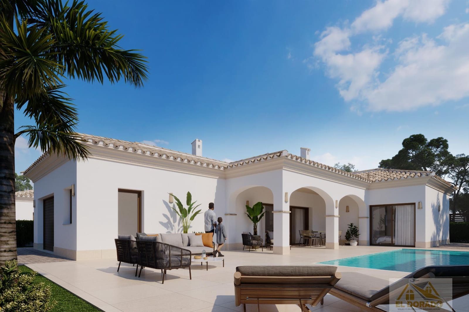 3 soverom Villa til salgs i San Pedro del Pinatar med svømmebasseng garasje - € 819 950 (Ref: 9833992)