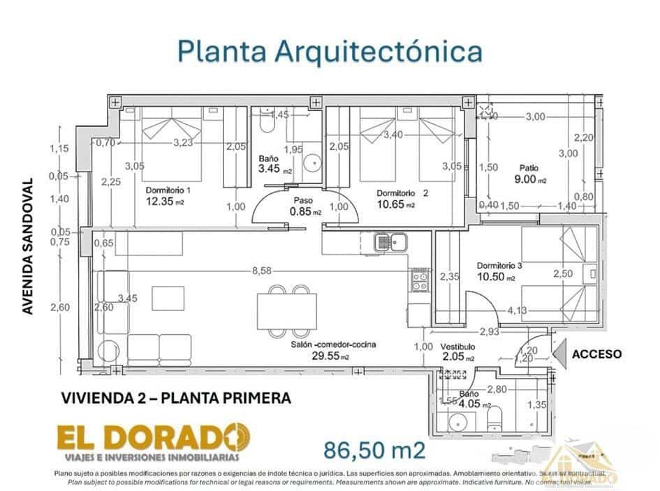 3 Zimmer Apartment zu verkaufen in Santiago de la Ribera mit Pool Garage - 345.000 € (Ref: 9999422)