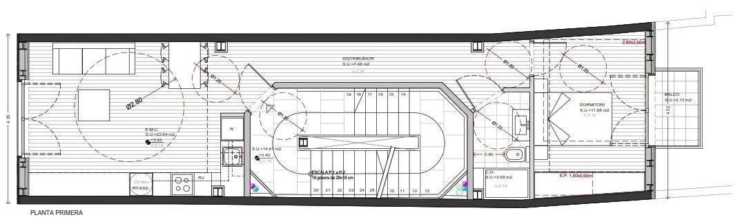 1 soveværelse Lejlighed til leje i Sant Andreu de la Barca - € 950 (Ref: 10187109)