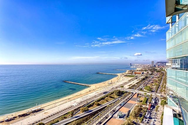 4 chambre Appartement à vendre à Diagonal Mar i El Front Marítim del Poblenou, Barcelone ville avec piscine garage - 1 790 000 € (Ref: 9270055)