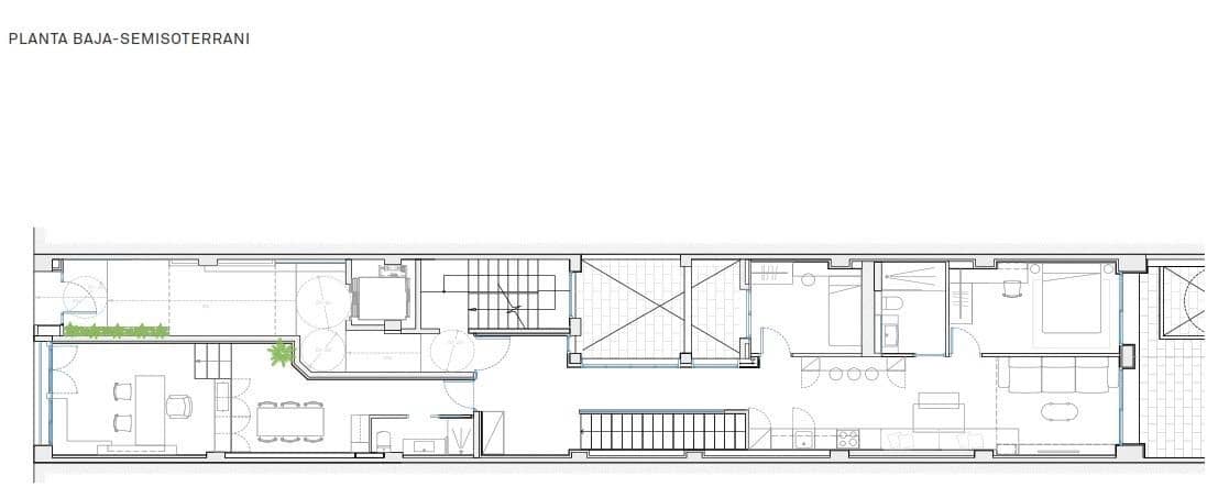 Local Commercial de 22 chambres à louer à Santa Coloma de Gramenet - 22 500 € (Ref: 9270090)