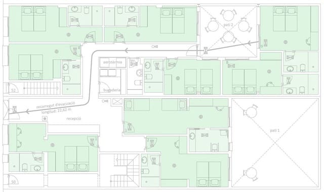 9 sovrum Gästhus/B & B till salu i Badalona - 1 750 000 € (Ref: 9270126)