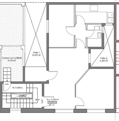 2 slaapkamer Flat te koop in La Vila de Gràcia, Barcelona stad - € 275.000 (Ref: 9270136)