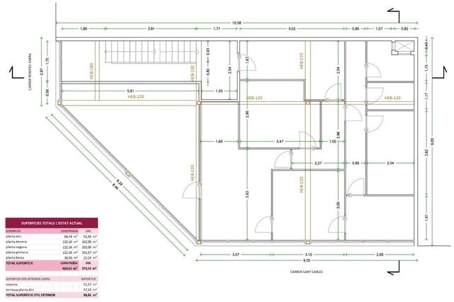 11 soverom Gjestgiveri/B&B til leie i Santa Coloma de Gramenet - € 11 000 (Ref: 9270144)