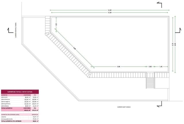 Pensión/Hostal de 11 habitaciones en Santa Coloma de Gramenet en alquiler - 11.000 € (Ref: 9270144)