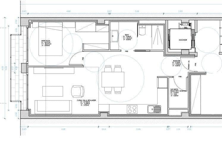 1 soverom Leilighet til leie i Barcelona by - € 1 690 (Ref: 9270165)