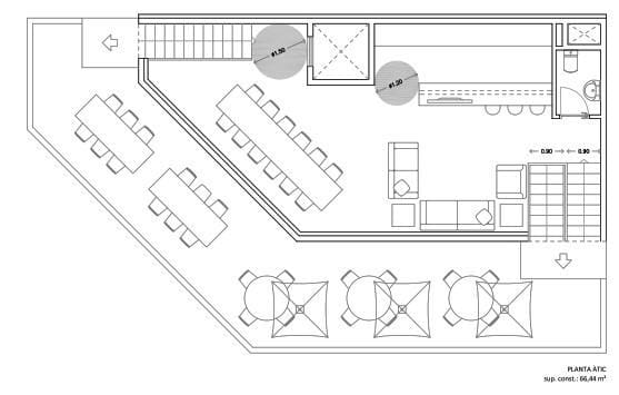 Oficina de 18 habitaciones en Santa Coloma de Gramenet en alquiler - 5.500 € (Ref: 9270193)