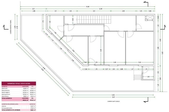 Oficina de 11 habitaciones en Santa Coloma de Gramenet en venta - 1.350.000 € (Ref: 9270207)