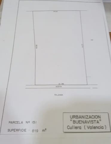 Terrain à Bâtir à vendre à Bonavista - Lago de San Lorenzo, Cullera - 60 000 € (Ref: 9832158)