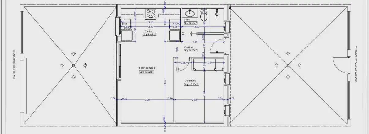 1 Zimmer Haus zu vermieten in Cullera - 750 € (Ref: 9832204)