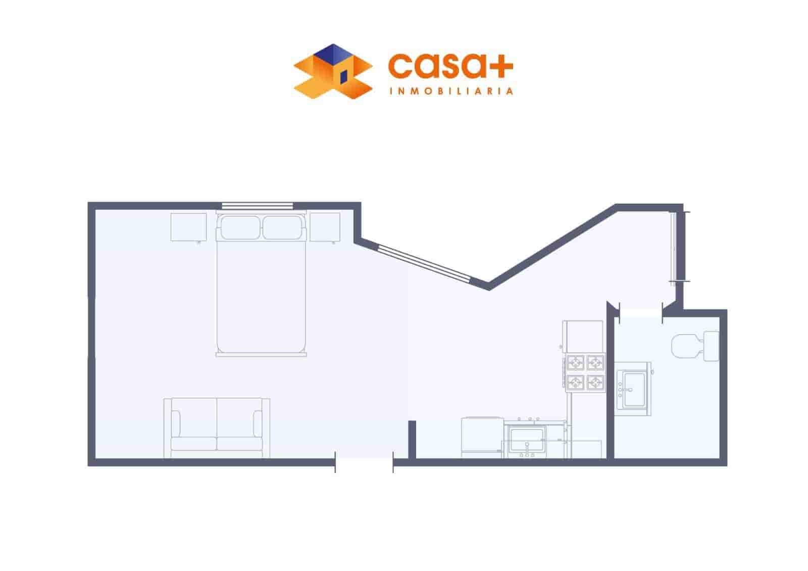 Studio zu verkaufen in Malaga Stadt - 190.000 € (Ref: 9506021)