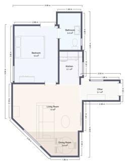 1 quarto Apartamento para venda em Malaga cidade - 286 000 € (Ref: 9506038)