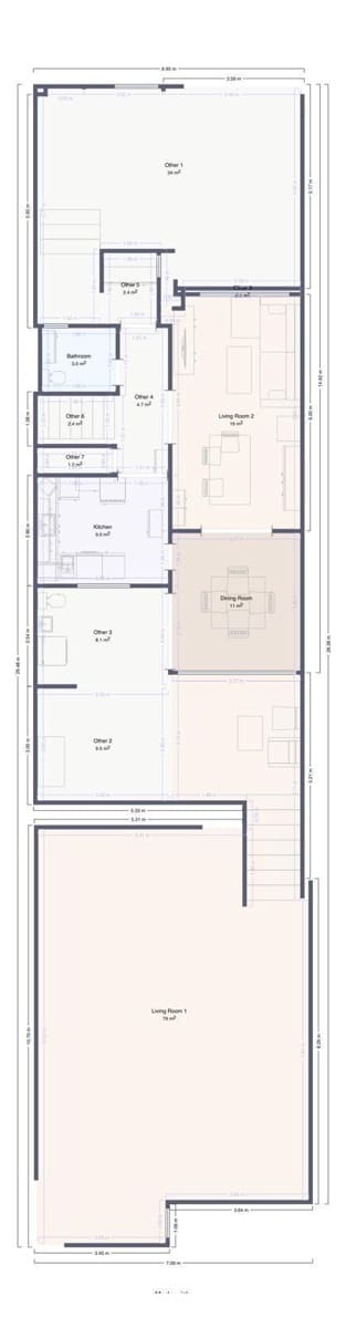 3 quarto Moradia em Banda para venda em Malaga cidade com piscina garagem - 495 000 € (Ref: 9506073)