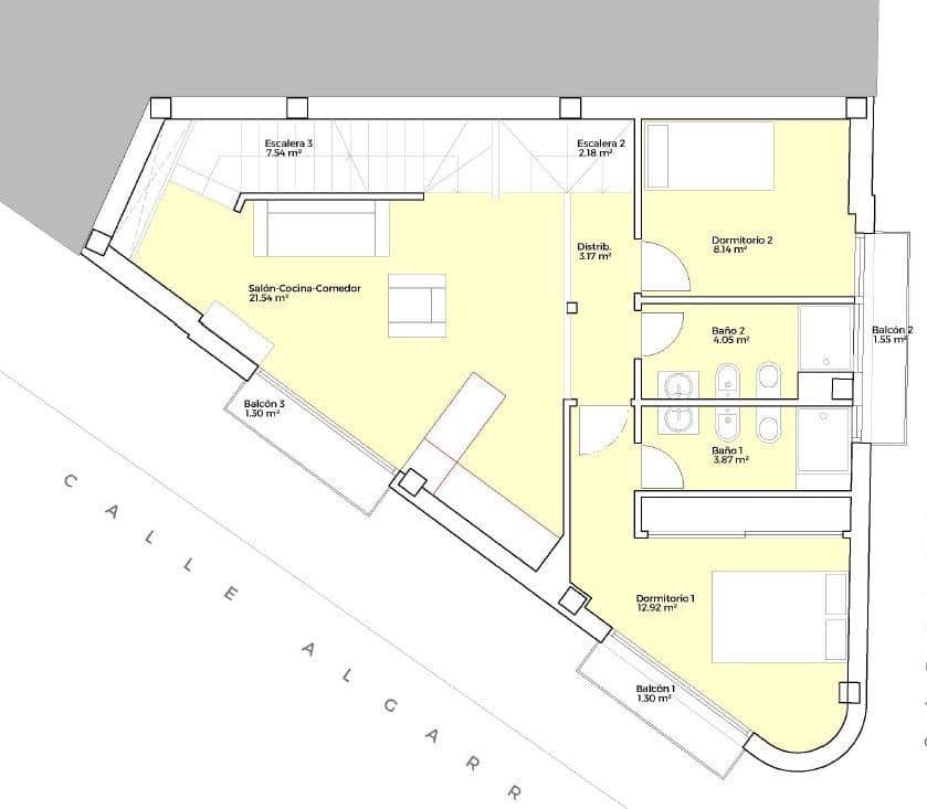 Bouwgrond te koop in Malaga stad - € 179.550 (Ref: 9506089)