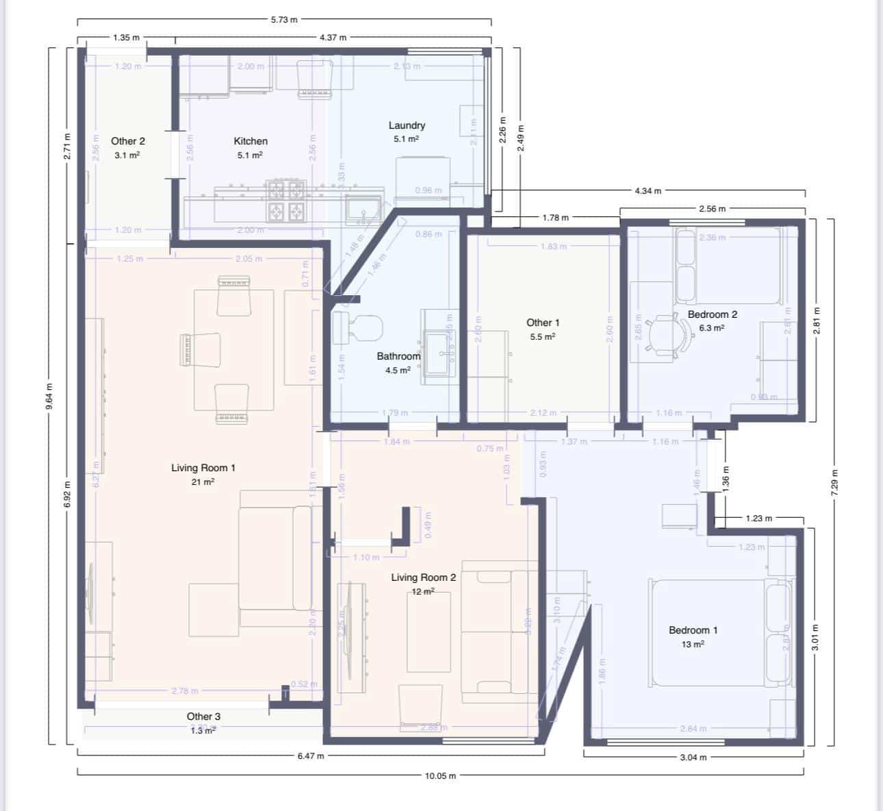 Piso de 4 habitaciones en Málaga ciudad en venta - 350.000 € (Ref: 9506094)