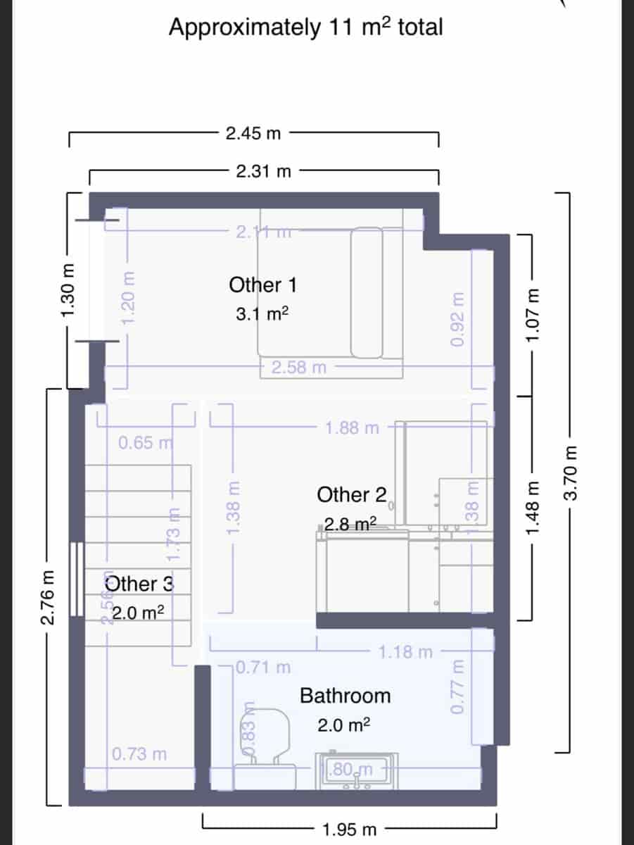 1 makuuhuone Omakotitalo myytävänä paikassa Malaga kaupunki - 139 000 € (Ref: 9524411)