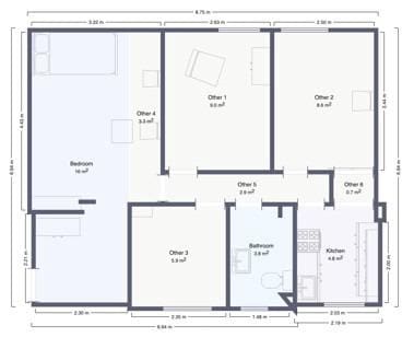 3 sypialnia Mieszkanie na sprzedaż w Miasto Malaga - 187 000 € (Ref: 9533833)