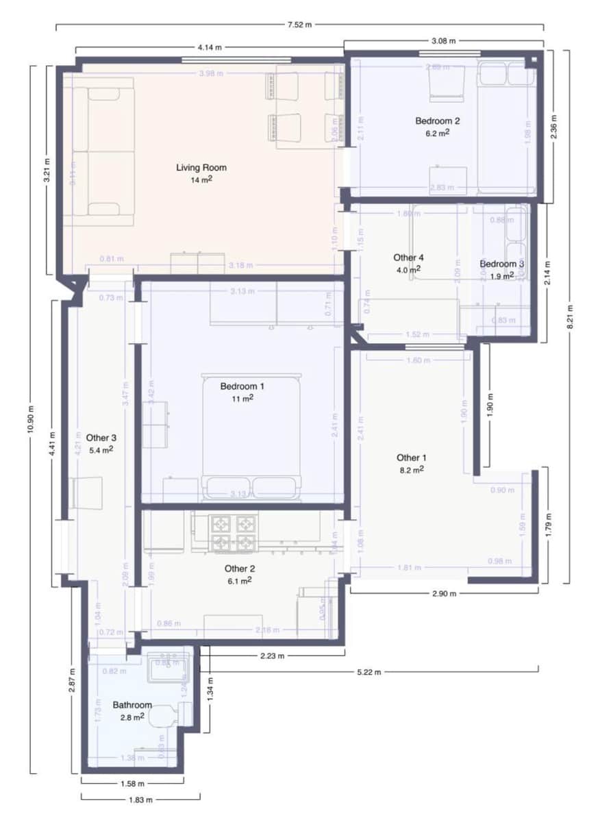 3 Zimmer Wohnung zu verkaufen in Malaga Stadt - 233.000 € (Ref: 9555970)