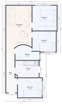 Piso de 3 habitaciones en Málaga ciudad en venta - 286.000 € (Ref: 9586609)