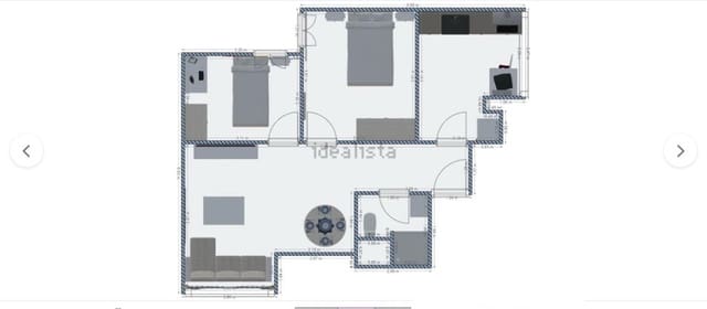 2 sypialnia Mieszkanie na sprzedaż w Cruz de Humilladero, Miasto Málaga - 215 000 € (Ref: 9712066)