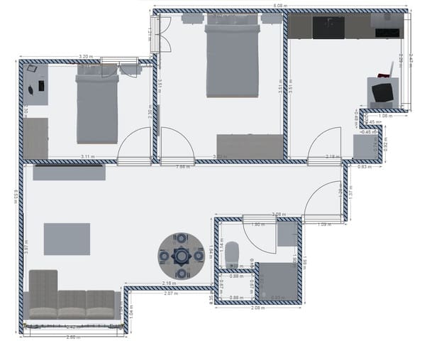 2 sypialnia Mieszkanie na sprzedaż w Cruz de Humilladero, Miasto Málaga - 215 000 € (Ref: 9712066)