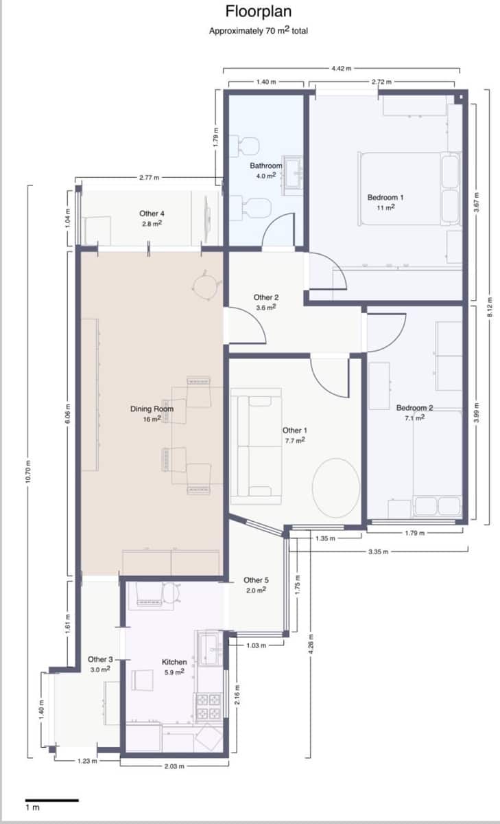 3 soveværelse Lejlighed til salg i Malaga by - € 262.000 (Ref: 9920525)