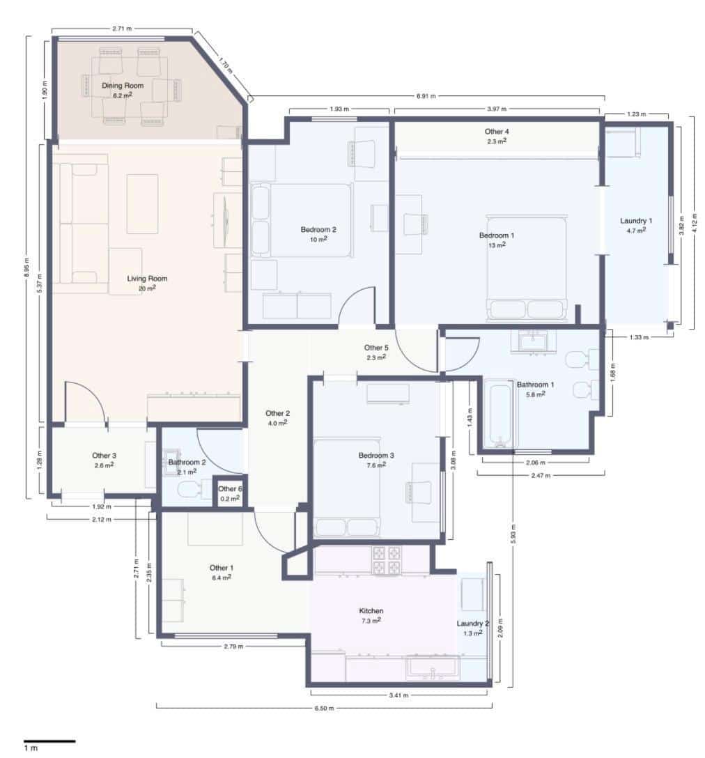 3 chambre Appartement à vendre à Malaga ville avec garage - 370 800 € (Ref: 9981317)