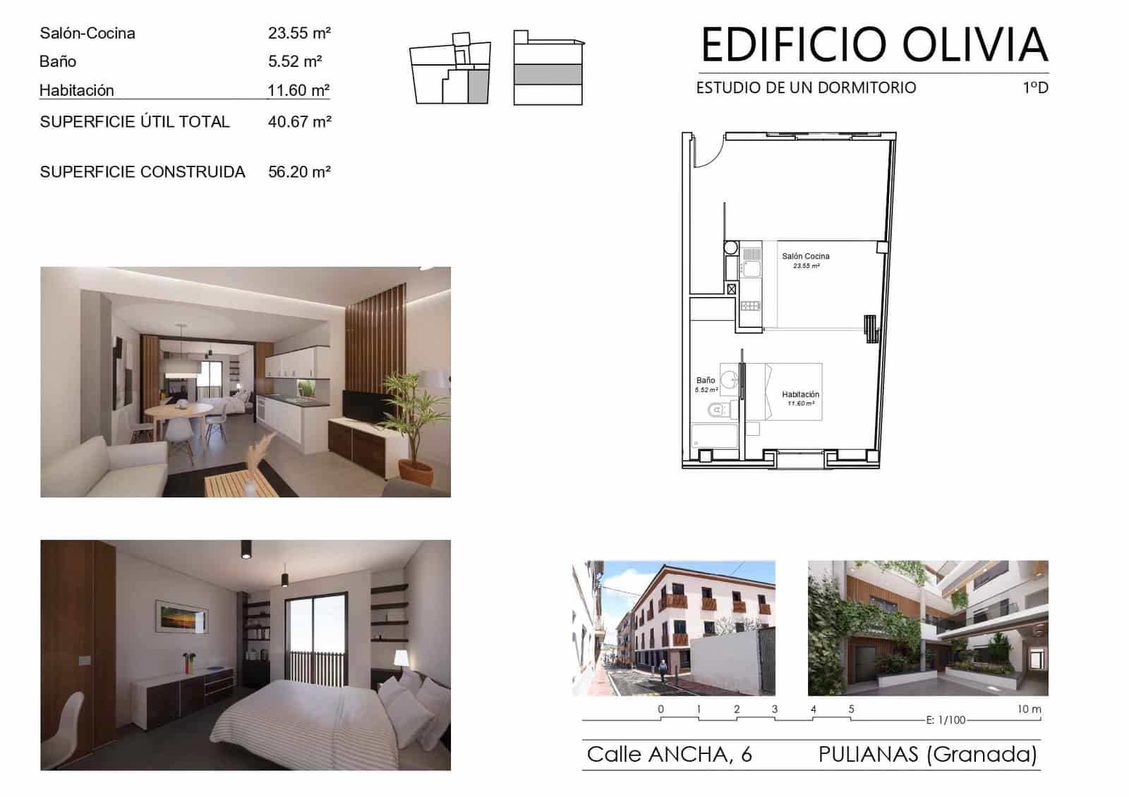 2 bedroom Flat for sale in Pulianas with garage - € 175,617 (Ref: 9674881)