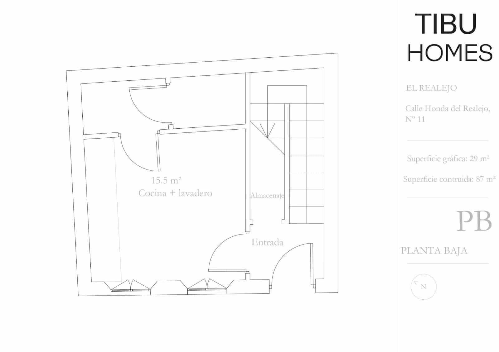 2 makuuhuone Omakotitalo myytävänä paikassa Granada kaupunki - 249 000 € (Ref: 9674891)