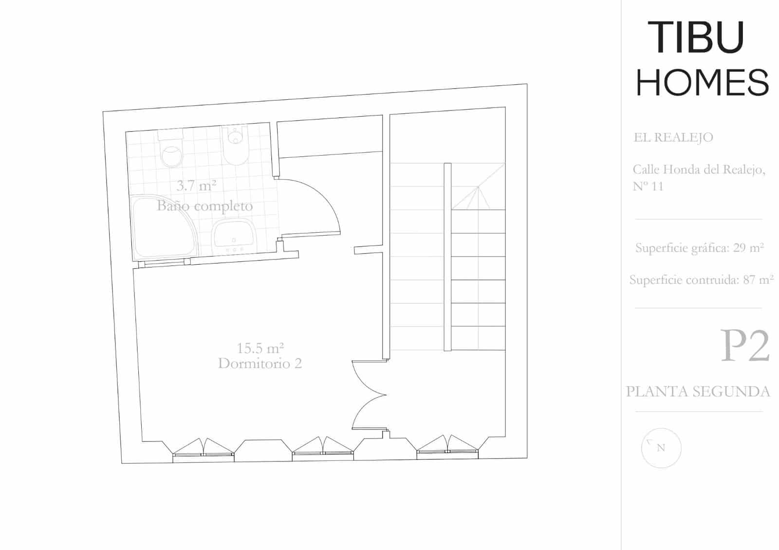 2 makuuhuone Omakotitalo myytävänä paikassa Granada kaupunki - 249 000 € (Ref: 9674891)