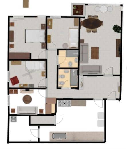 4 makuuhuone Asunto myytävänä paikassa Granada kaupunki mukana 
autotalli - 333 000 € (Ref: 9674990)