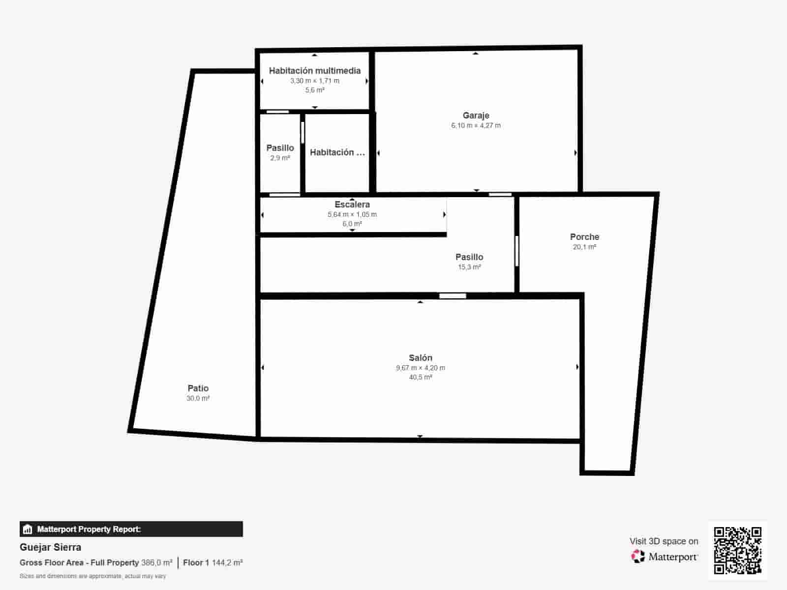 3 sypialnia Willa na sprzedaż w Guejar Sierra z garażem - 349 000 € (Ref: 9674991)