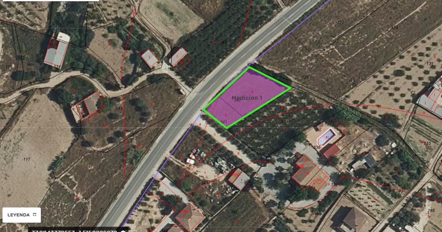 Bauplatz zu verkaufen in Pliego - 9.000 € (Ref: 9910352)
