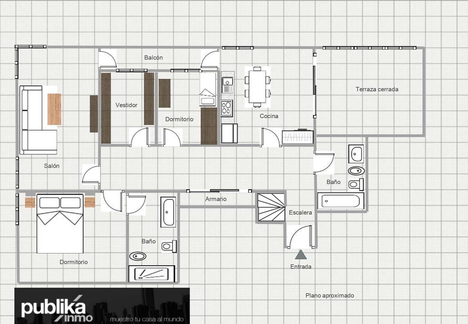 3 slaapkamer Penthouse te koop in Santa Pola - € 350.000 (Ref: 8479360)