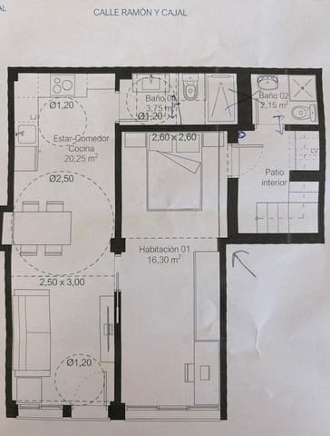 2 quarto Comercial para venda em Centro, Santa Pola com garagem - 99 000 € (Ref: 9848019)