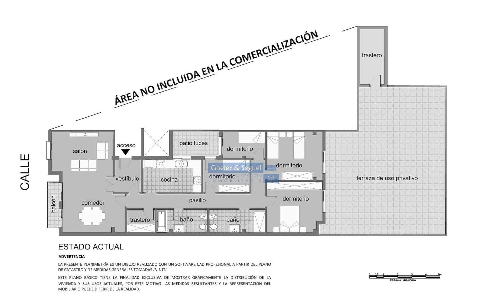 4 quarto Apartamento para venda em Valencia cidade - 399 000 € (Ref: 10118419)