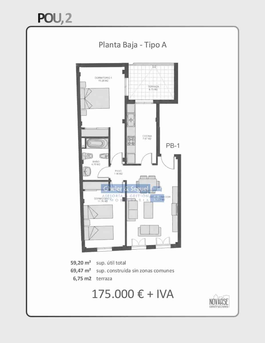 2 bedroom Apartment for sale in Petres - € 175,000 (Ref: 10167525)