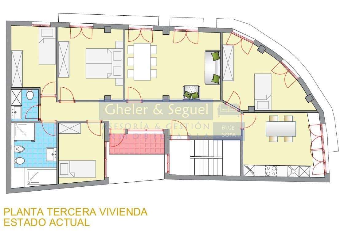 4 camera da letto Appartamento in vendita in Sagunto / Sagunt - 180.000 € (Rif: 9522742)