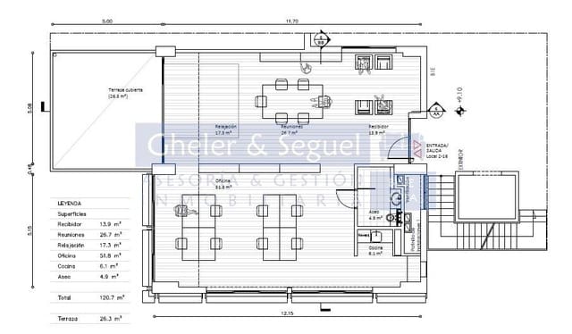 Toimisto vuokrattavana paikassa Sagunto / Sagunt - 900 € (Ref: 9522755)
