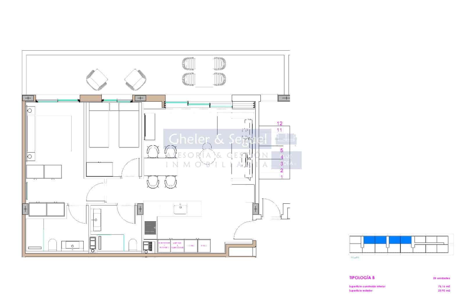 3 bedroom Apartment for sale in Moncofa with pool - € 298,000 (Ref: 9522766)