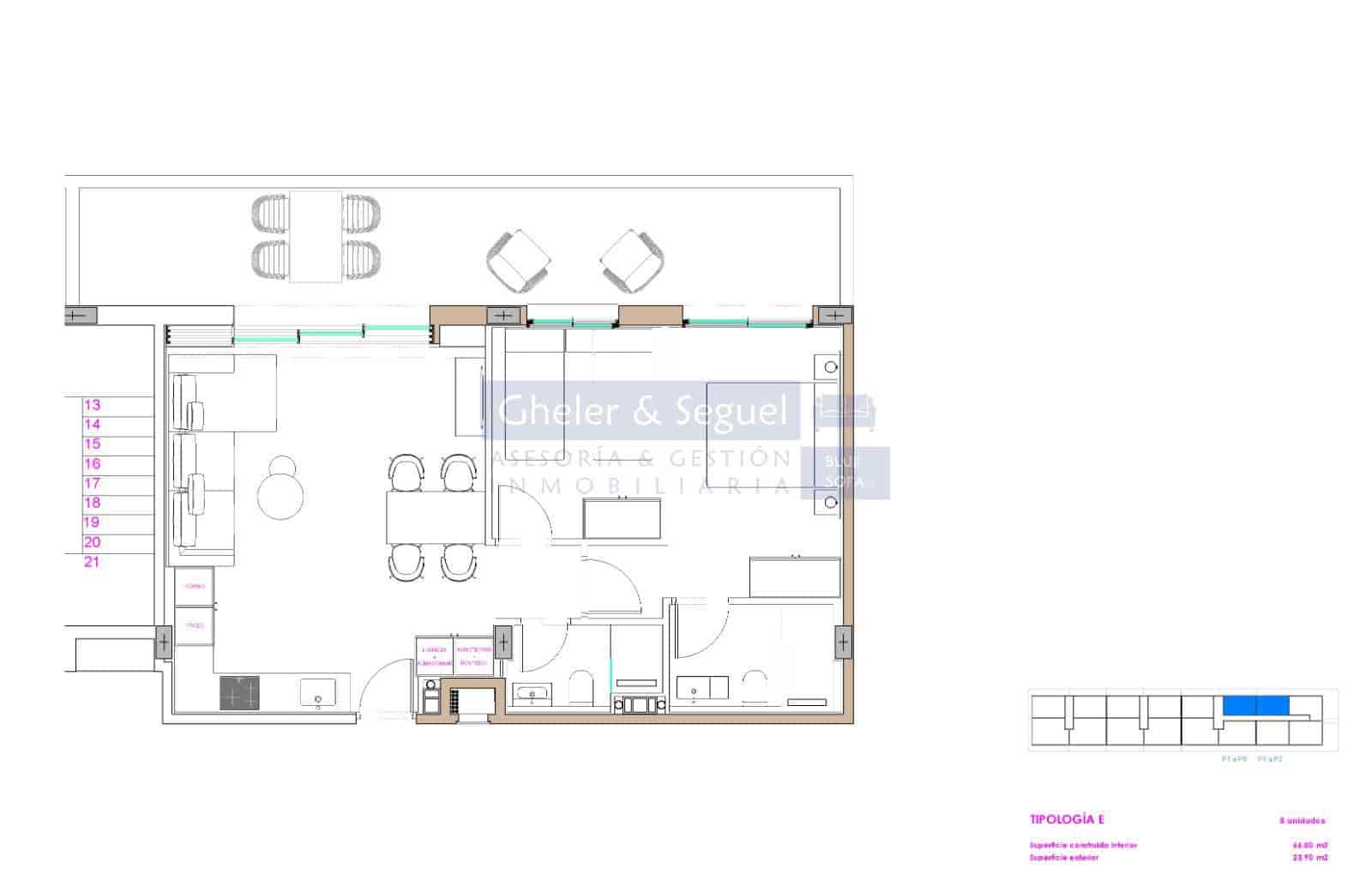 3 bedroom Apartment for sale in Moncofa with pool - € 298,000 (Ref: 9522766)