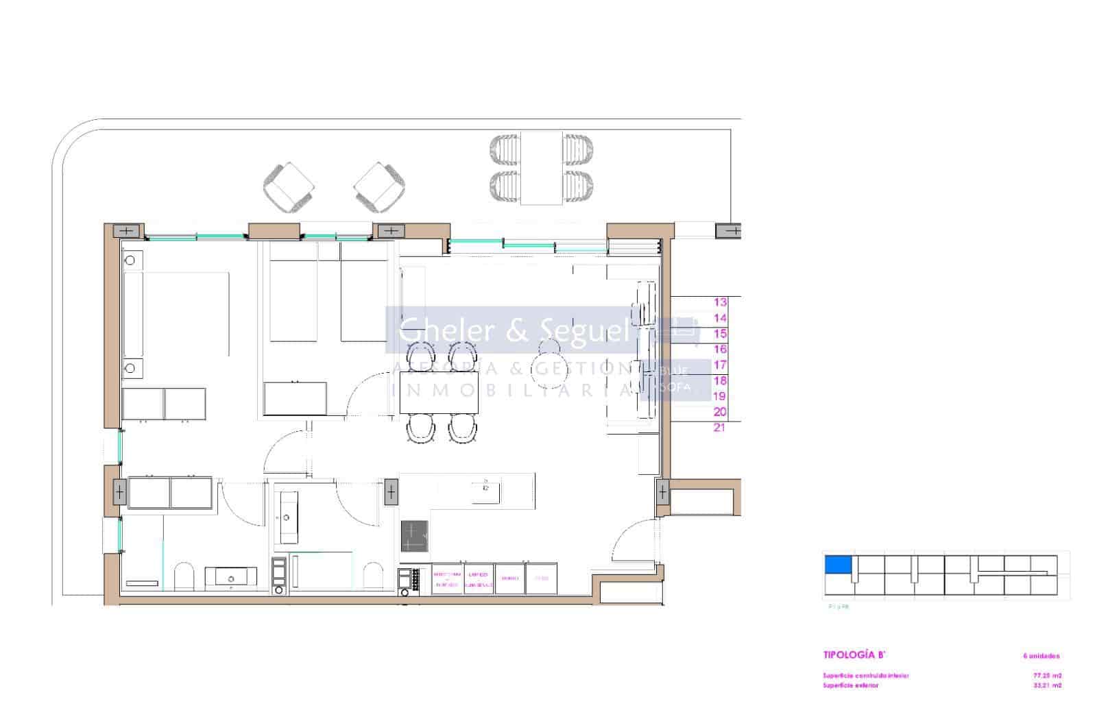 3 bedroom Apartment for sale in Moncofa with pool - € 298,000 (Ref: 9522766)