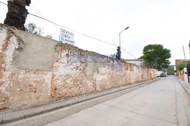 Terreno para Construção para venda em Estivella - 299 000 € (Ref: 9522767)