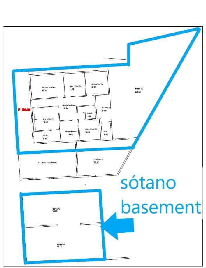 4 bedroom Villa for sale in Olula del Río € 80,000 (Ref 8047235)