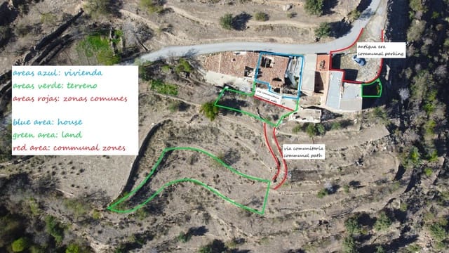 1 quarto Quinta/Casa Rural para venda em Laroya - 25 000 € (Ref: 8165985)